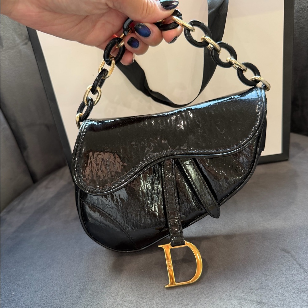 Reserved -Christian Dior Saddle Mini Bag & Belt - Picture 3 of 17